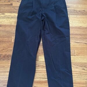 Dockers Premium Men’s Black Pleated Dress Pants Relaxed Fit 30x30 C25